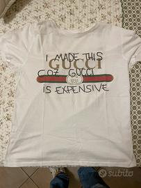 T shirt originale Gucci 10/12 anni
