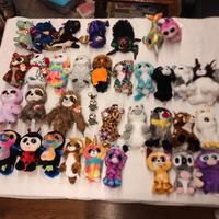 38 peluches Ty di vari animali 