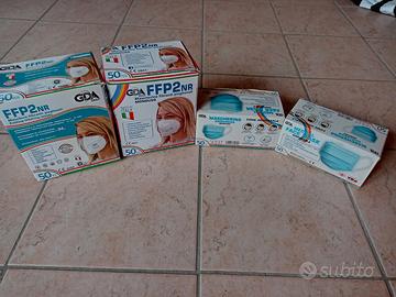 Mascherine FFP2 e chirurgiche