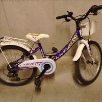 Bici bambina 16" Rollmar Easy con cestino e cambio