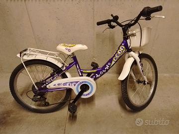 Bici bambina 16" Rollmar Easy con cestino e cambio