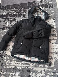 Piumino nero burberry taglia s