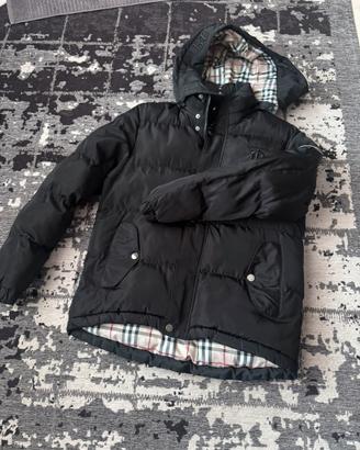 Piumino nero burberry taglia s