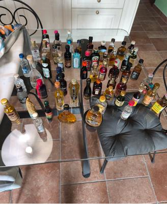  di bottigliette mignon di liquori e distillati