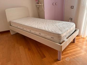Letto singolo con materasso Eminflex