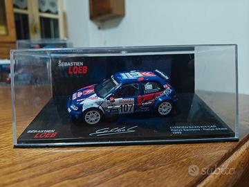 Citroen Saxo Kit car Sanremo 1999 Loeb 1:43 WRC