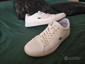 scarpe uomo lacoste bianche 42.5