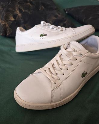 scarpe uomo lacoste bianche 42.5