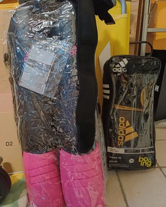 Adidas parastinchi e guantoni box pugilato  donna 