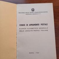 Codice di avviamento postale edizione 1967