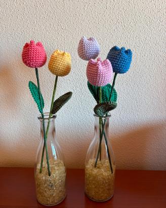 Tulipani realizzati a mano