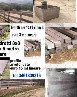 doghe  maschiate e quadrotti in pvc