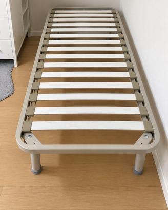 Rete dorsal singola ortopedica di design - tortora
