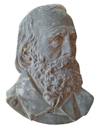 GIUSEPPE VERDI PLACCA IN BRONZO ORIGINALE CARPANI