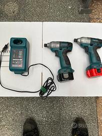 2 Avvitatori makita da sostituire le batterie