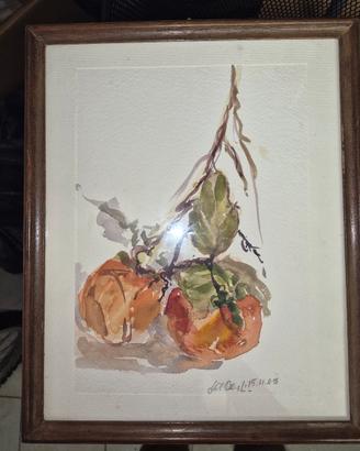 Acquerello e china originale