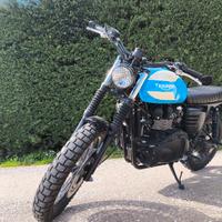 Triumph Bonneville T100 Spirit  (scrambler) l.e.