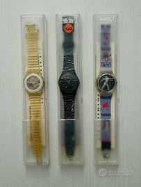 Lotto 3 swatch anni 90 nuovi