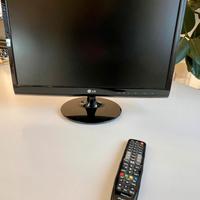 TV Monitor LG 22” Full HD LED con telecomando