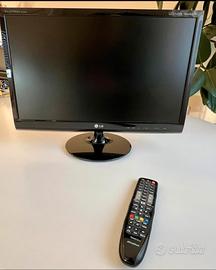 TV Monitor LG 22” Full HD LED con telecomando