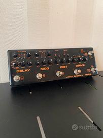 Pedaliera multieffetto chitarra Nux Cerberus