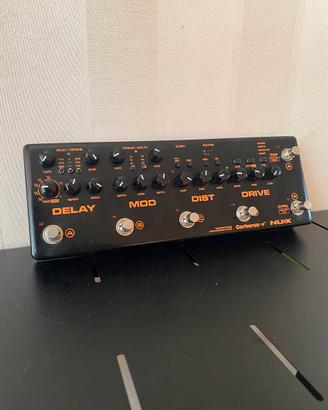 Pedaliera multieffetto chitarra Nux Cerberus