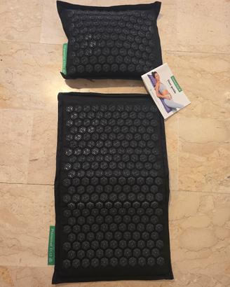 Tappetino e cuscino Pranamat Eco per massaggi