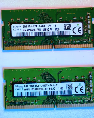 2x8GB Ram SK Hynix DDR4 PC4-2400T Sodimm (16GB)