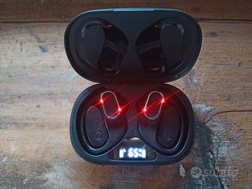 Auricolari wireless con custodia e ricarica USB‑C