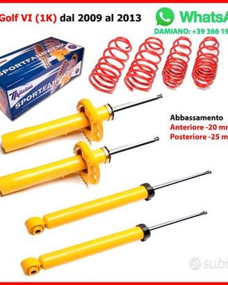 ASSETTO SPORTIVO VW Golf VI 1K Berlina 50 mm