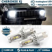 Kit FARI LED H4 Per JEEP CHEROKEE XJ Luci Bianche