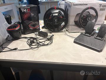 Volante t128 e cambio H thrustmaster