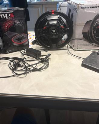 Volante t128 e cambio H thrustmaster