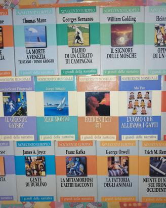I GRANDI DELLA NARRATIVA 16 opere del Novecento