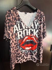 Maglietta leopardata shein