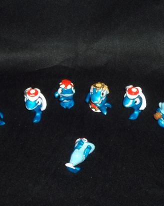 Lotto Pupazzetti  SqualiBaba' Sorpresine Kinder