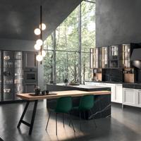 Cucina lineare L3,3mt | ante telaio con maniglia