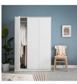 Armadio bianco lung. 140x h 180