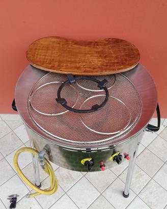 grill barbecue a gas