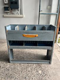 Scaffale cassone furgone