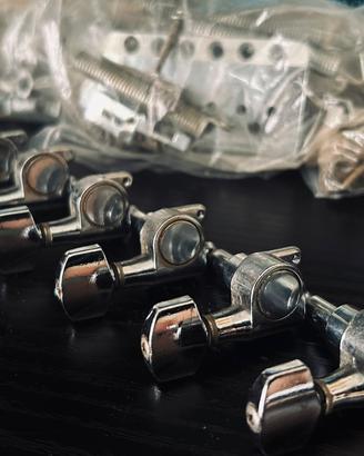 Meccaniche e Ponte Tremolo per Chitarra Elettrica