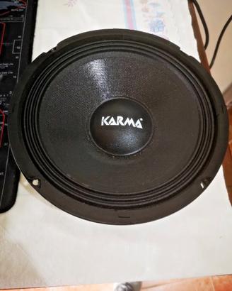 karma woofer speaker casse acustiche hi-fi 20 cm