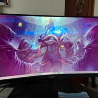 MONITOR CURVO 24 pollici FULL HD 75hz