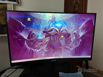 MONITOR CURVO 24 pollici FULL HD 75hz