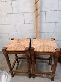 Coppia di sgabelli