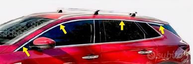 Strisce cromate finestrini Opel Grandland X