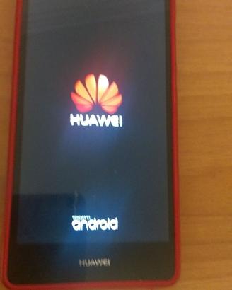 cellulare huawei p8 con cover