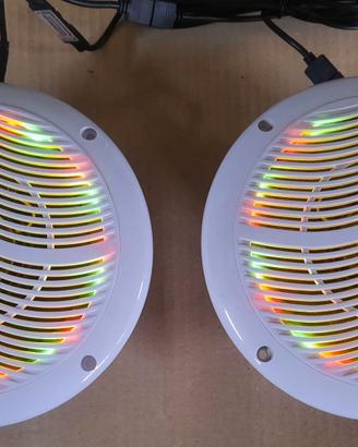 ALTOPARLANTI SEAMAN 120W- tipo marino-2 VIE - LED