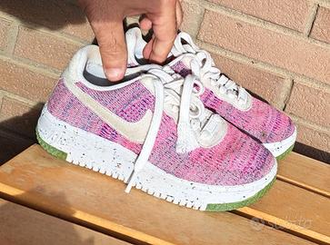 Nike Air Force 1 Crater Flyknit Rosa/Fucsia