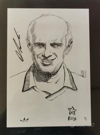 Ritratto autografato Arrigo Sacchi 18/300